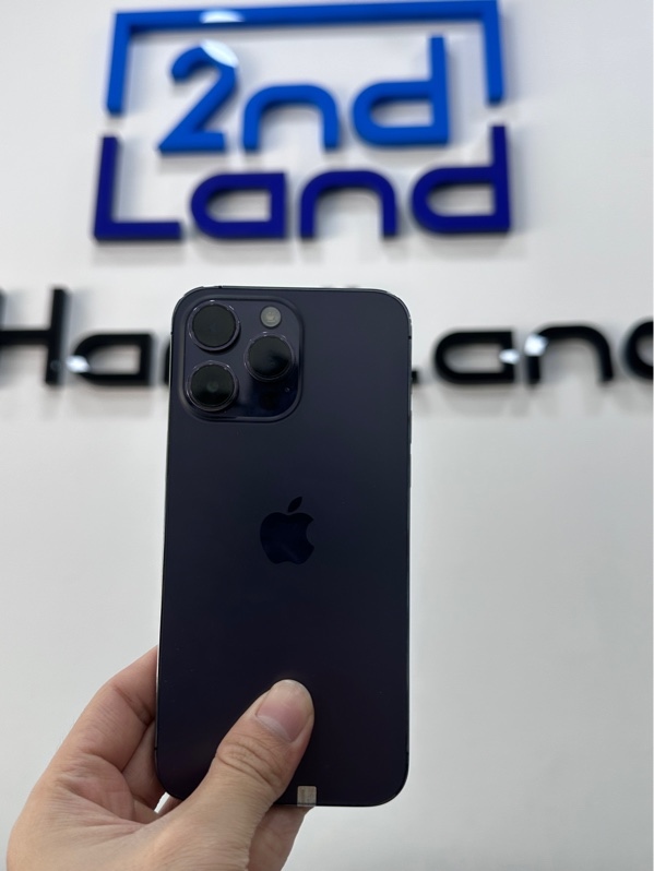 Điện thoại iPhone 14 Promax - LL/A - 256GB - IOS 26.6.1 - Pin 90% đã thay - Màu tím - Ngoại hình 97% - Body