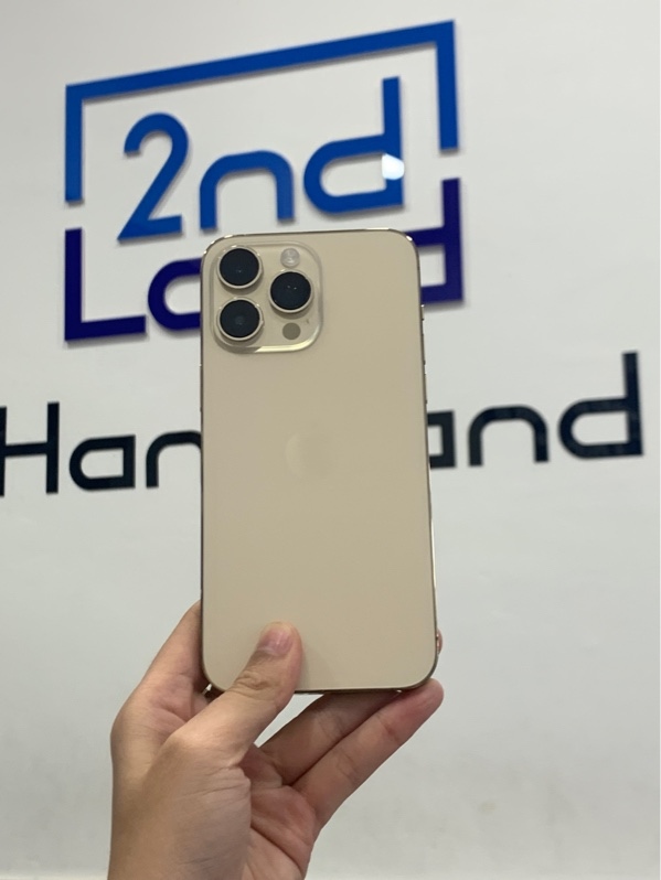 Điện thoại iPhone 14 Promax - LL/A - 256GB - Màu vàng - Pin 94% chu kì sạc 221 lần - Ngoại hình: 97% - Body