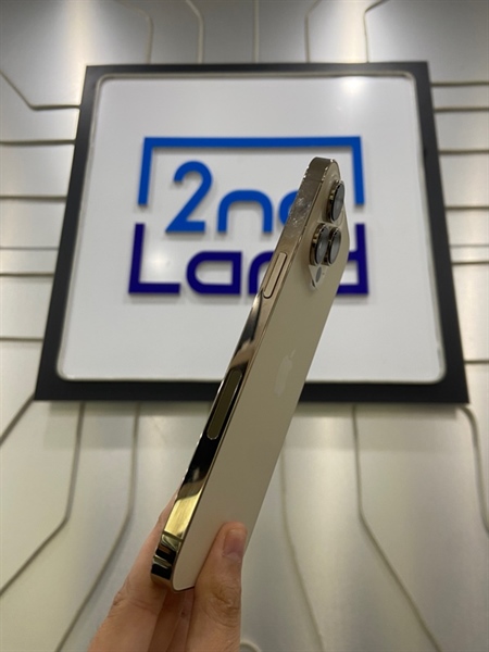 Điện thoại iPhone 14 Promax - LL/A - 256GB - Pin 100% thay new - Màu vàng sa mạc - Ngoại hình: 98% - Body 2