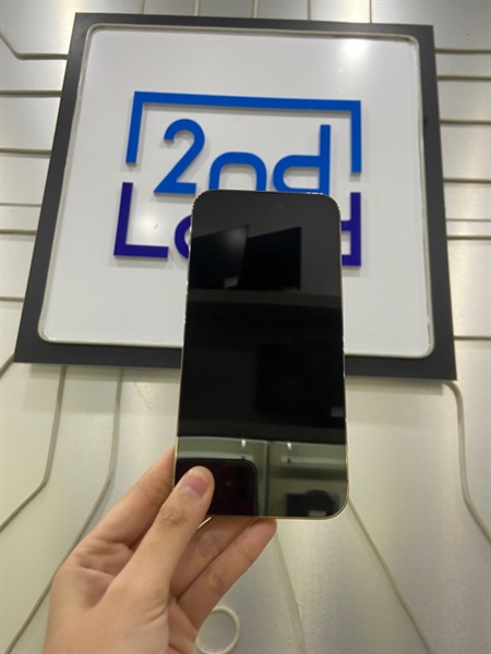 Điện thoại iPhone 14 Promax - LL/A - 256GB - Pin 100% thay new - Màu vàng sa mạc - Ngoại hình: 98% - Body 3