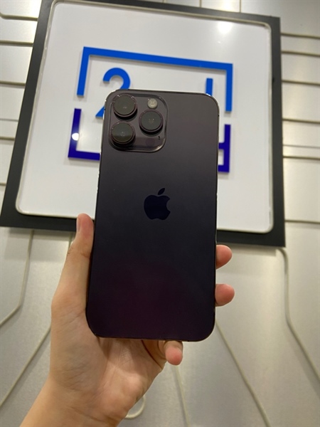 Điện thoại iPhone 14 Promax - LL/A - 256GB - Pin 87% - Màu tím - Ngoại hình: 98% - Body