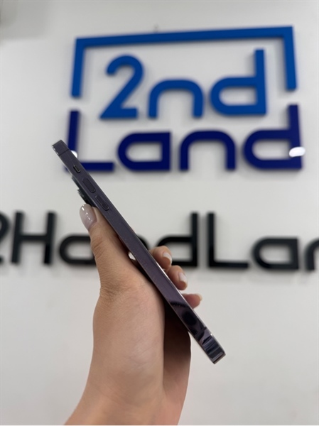 Điện thoại iPhone 14 promax - LL/A - IOS 18.6 - 128GB - Màu tím - Pin thay 100% - Ngoại hình 97% - Viền trầy xước , thay vỏ zin - Body 1