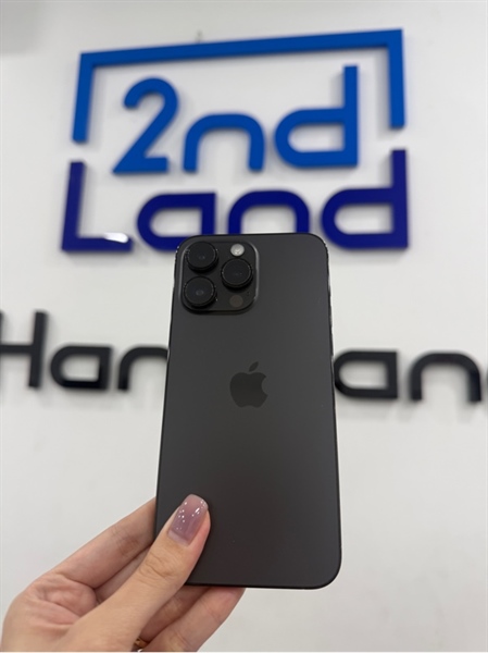 Điện thoại iPhone 14 promax - LL/A - IOS 26.2 - 128GB - Màu đen - Pin 92% - Ngoại hình 98% - Trầy viền ít - Body