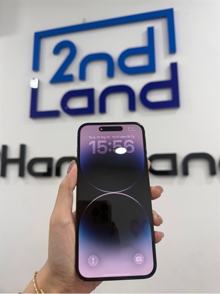 Điện thoại iPhone 14 promax - LL/A - IOS 26.2 - 128GB - Màu đen - Pin 92% - Ngoại hình 98% - Trầy viền ít - Body 2