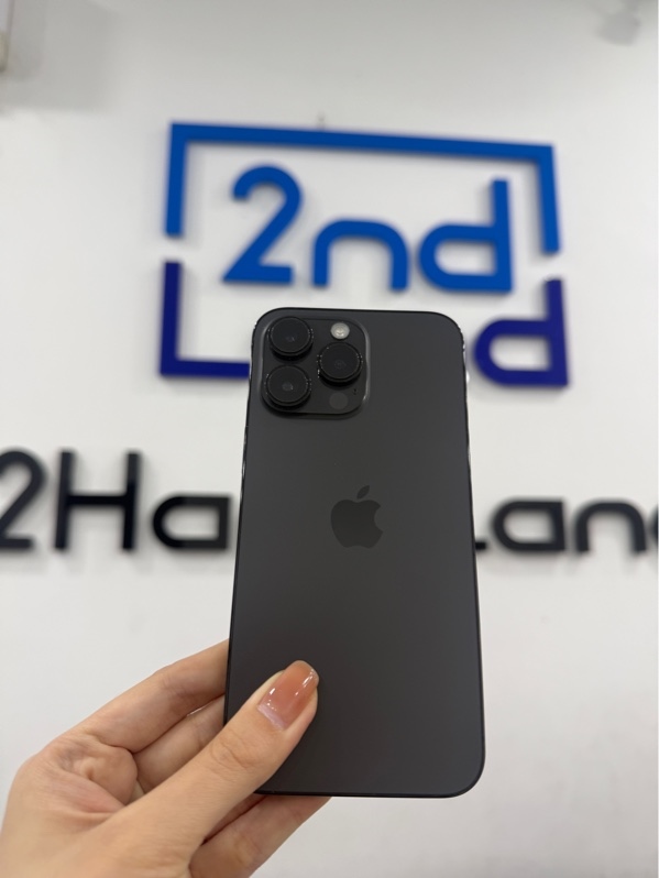 Điện thoại iPhone 14 promax - LL/A - IOS 26.4 - 128GB - Màu đen - Pin thay 100% - Ngoại hình 97% - Body