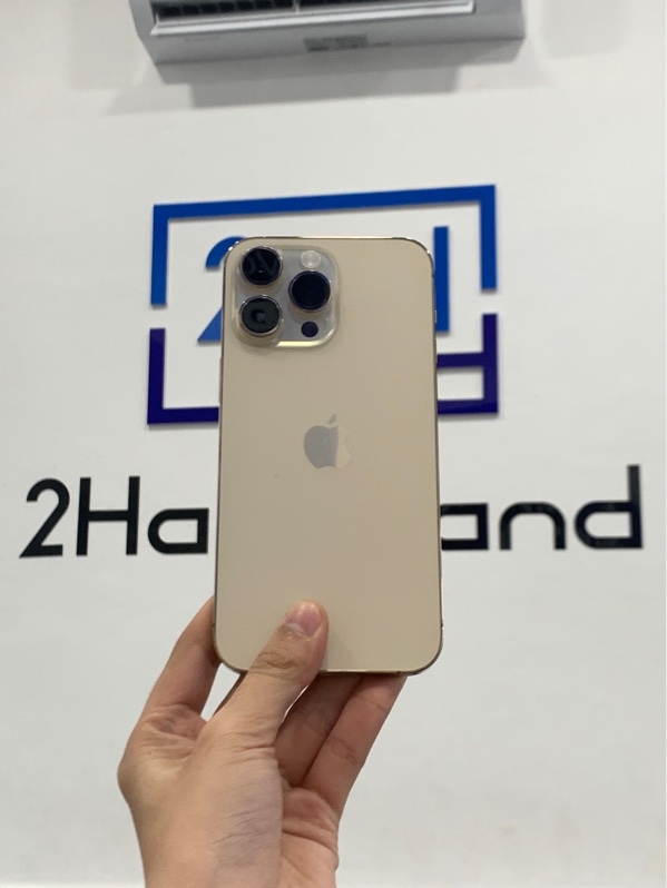 Điện thoại iPhone 14 promax - LLA - 256GB - Màu gold - Pin 94% - Ngoại hình: 98% - Body