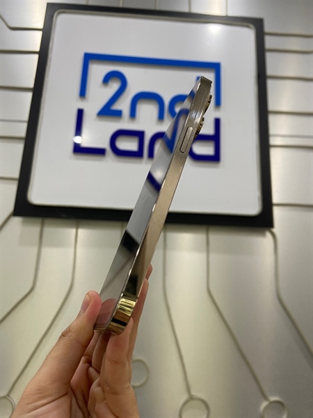 Điện thoại iPhone 14 Promax - VN/A - 128GB - IOS 17.5.1 - Pin 100% thay new - Màu gold - Ngoại hình: 97% - Body 3