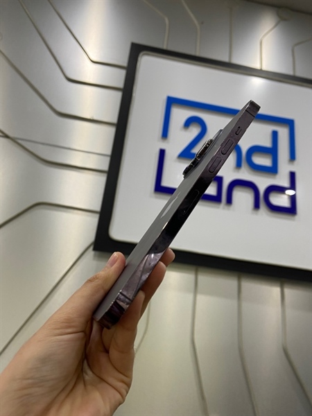 Điện thoai iPhone 14 Promax - VN/A - 128GB - IOS 26.2 - Sim vật lý - Pin 85% - Màu tím - Ngoại hình: 97% - Body 2