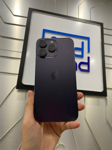 Điện thoại iPhone 14 Promax - VN/A - 256GB - IOS 18.1.1 - Pin 85% - Màu tím - Ngoại hình: 97% - Body