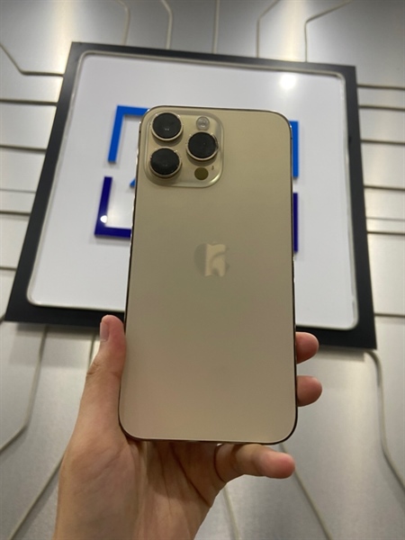 Điện thoại iPhone 14 Promax - VN/A - 256GB - IOS 18.4 - Pin 100% - Màu vàng gold - Ngoại hình: 98% - Body
