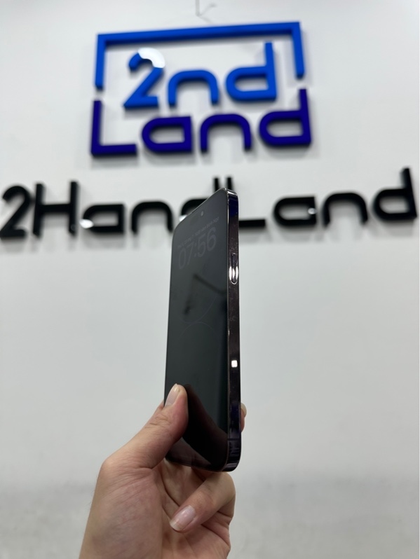 Điện thoại iPhone 14 Promax - VN/A - 256GB - IOS 26.5.2 - Pin 100% đã thay new - Màu tím - Ngoại hình 97% - Màn ép kính - Body