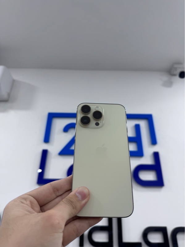 Điện thoại iPhone 14 promax - VN/A - 256gb - ios 26.6.2 - Màu vàng - Pin thay 100% - Ngoại hình 98% - Body