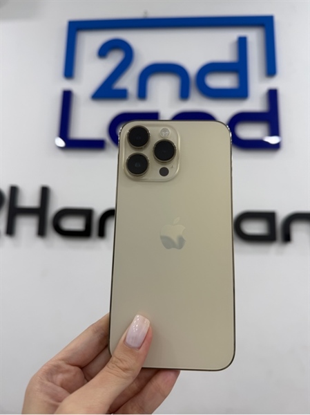 Điện thoại iPhone 14 Promax - VN/A - IOS 18.6.2 - 256GB - Màu vàng - Pin 83% - Ngoại hình 98% - Body