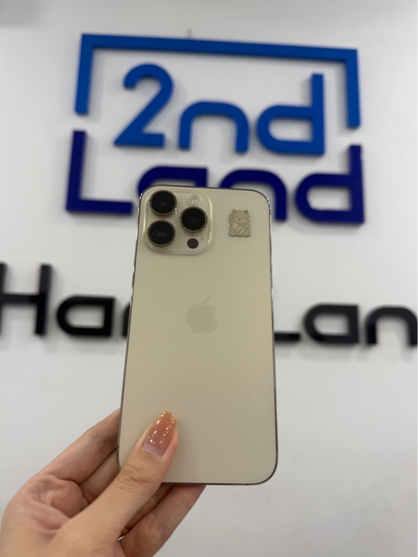 Điện thoại iPhone 14 promax - VN/A - IOS 26.4.2 - 128GB - Màu vàng - Pin LKKXD 100% - Ngọai hình 98% - Viền xước - Body