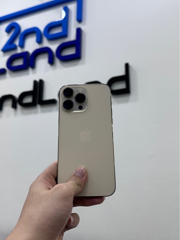 Điện thoại iPhone 14 Promax - VNA - 128GB - IOS 27 - Pin 100% thay new - Màu gold - Ngoại hình 98% - Body
