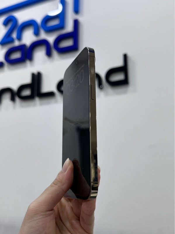 Điện thoại iPhone 14 Promax - VNA - 128GB - IOS 27 - Pin 100% thay new - Màu gold - Ngoại hình 98% - Body