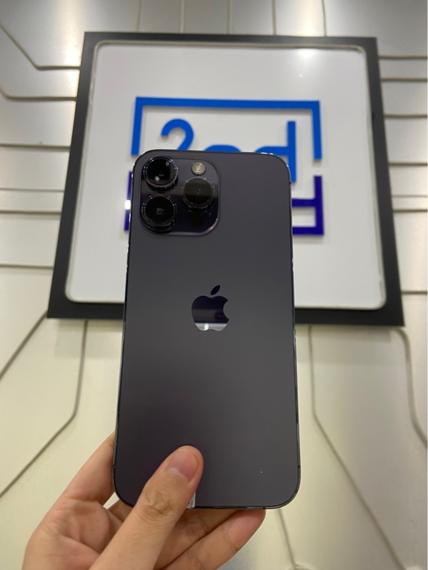 Điện thoại iPhone 14 ProMax - ZA/A - 128GB - Pin 88% - Màu tím - Ngoại hình: 97% - Body