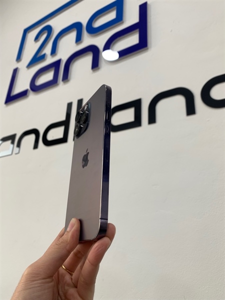 Điện thoại iPhone 14 Promax - ZA/A - 256GB - Màu tím - 100% đã thay - Ngoại hình: 97% - Trầy sườn - Body 1