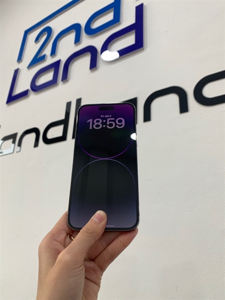 Điện thoại iPhone 14 Promax - ZA/A - 256GB - Màu tím - 100% đã thay - Ngoại hình: 97% - Trầy sườn - Body 2