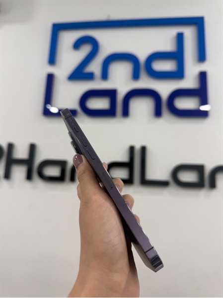 Điện thoại iPhone 14 promax - ZA/A - IOS 26.1 - 256GB - Màu tím - Pin thay 100% - Ngoại hình 98% - viền trầy - Kèm Box 2