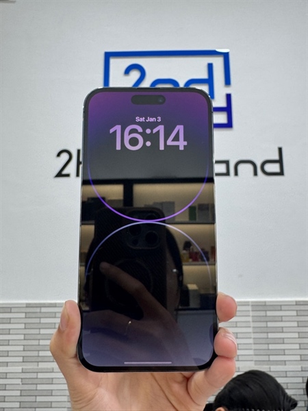 Điện thoại iPhone 14 Promax - ZP/A - 128GB - Màu tím - Pin 100% đã thay - Ngoại hình 97% - Body 2