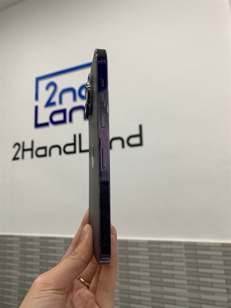 Điện thoại iPhone 14 Promax - ZP/A - 128GB - Màu tím - Pin 100% đã thay - Ngoại hình: 98% - Màn linh kiện tốt - Body 1