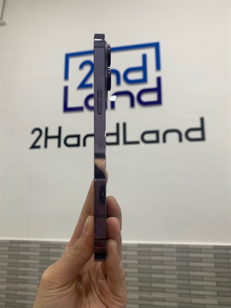 Điện thoại iPhone 14 Promax - ZP/A - 256GB - Màu tím - Pin 100% đã thay - Ngoại hình: 97% - Màn trầy, trầy sườn - Body 1