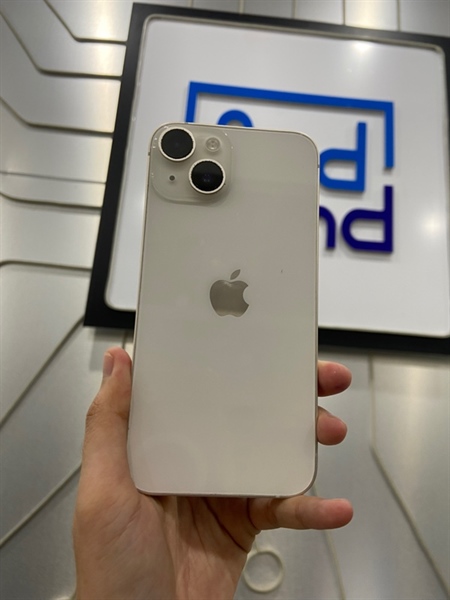 Điện thoại iPhone 14 - VN/A - 128GB - IOS 18.5 - Pin 98% - Màu trắng - Ngoại hình: 97% - Body