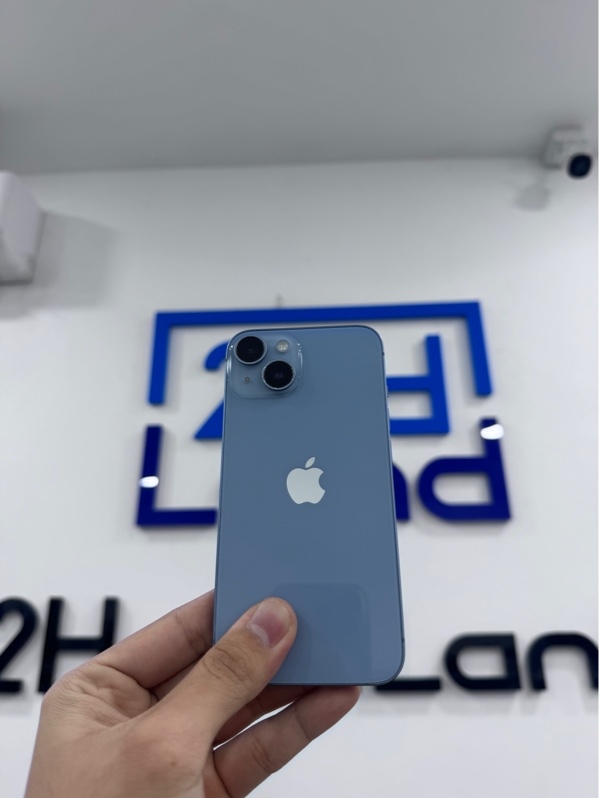 Điện thoại iPhone 14 - VN/A - 256Gb - iOS 18.7.1 - Màu xanh - Pin 87% chu kỳ 476 - Ngoại hình 97% - Trầy xước - kèm sạc linh kiện