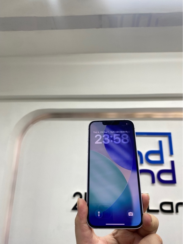 Điện thoại iPhone 14 - VN/A - IOS 26.5.2 - 128GB - Màu tím - Pin thay 100% - Ngoại hình 97.5% - Màn trầy - Body
