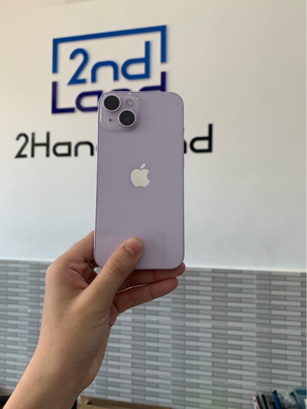 Điện thoại iPhone 14 - ZP/A - 128GB - Màu tím - Pin 89% - Ngoại hình: 98% - Body