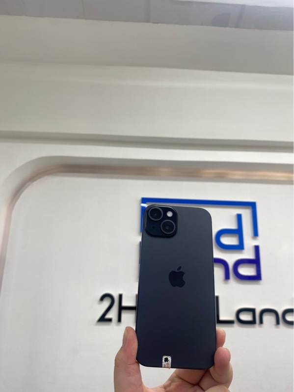 Điện thoại iPhone 15 - KH/A - IOS 26.0 - 128GB - Màu đen - Pin 87% chu kỳ sạc 548 - Ngoại hình 97% - Body