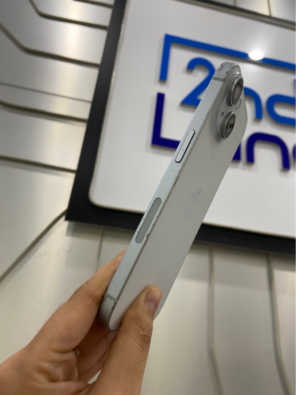 Điện thoại iPhone 15 - LL/A - 128GB - Pin 87% - Máy lock - Màu xanh nhạt - Ngoại hình: 96% - Body
