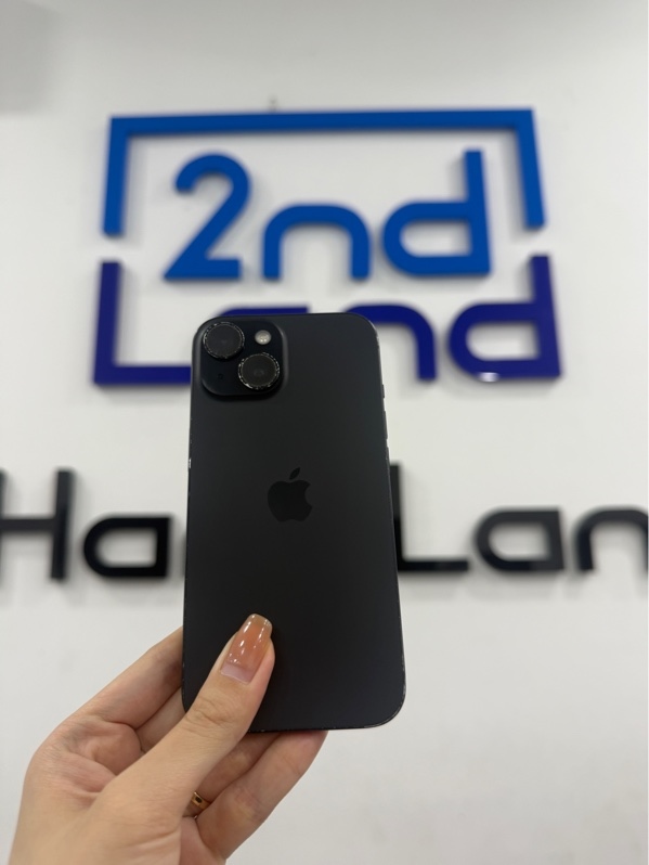 Điện thoại iPhone 15 - LL/A - IOS 26.4.2 - 128GB - Màu đen - Pin 84% - Ngoại hình 97% - Màn đánh kính - Kèm sạc