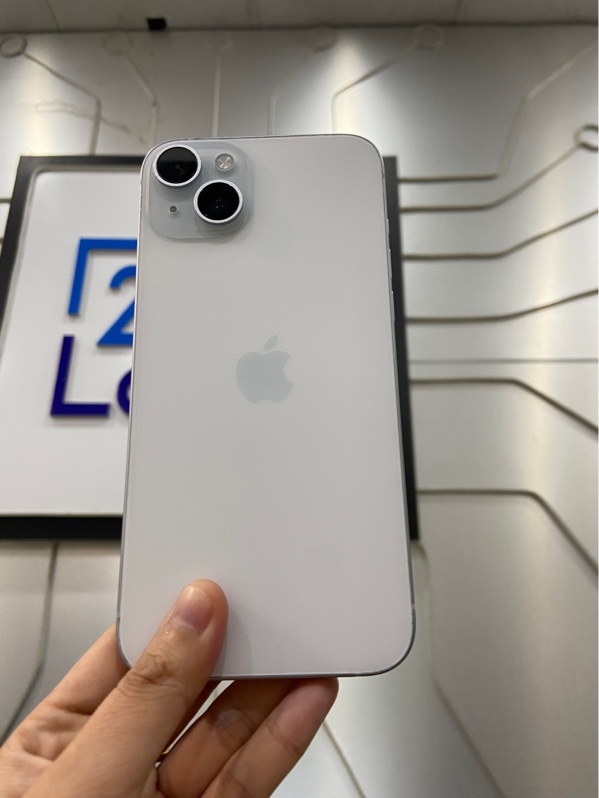 Điện thoại iPhone 15 Plus - CH/A - IOS 27 - 128GB - Pin 90% - Màu xanh - Ngoại hình: 97% - Body