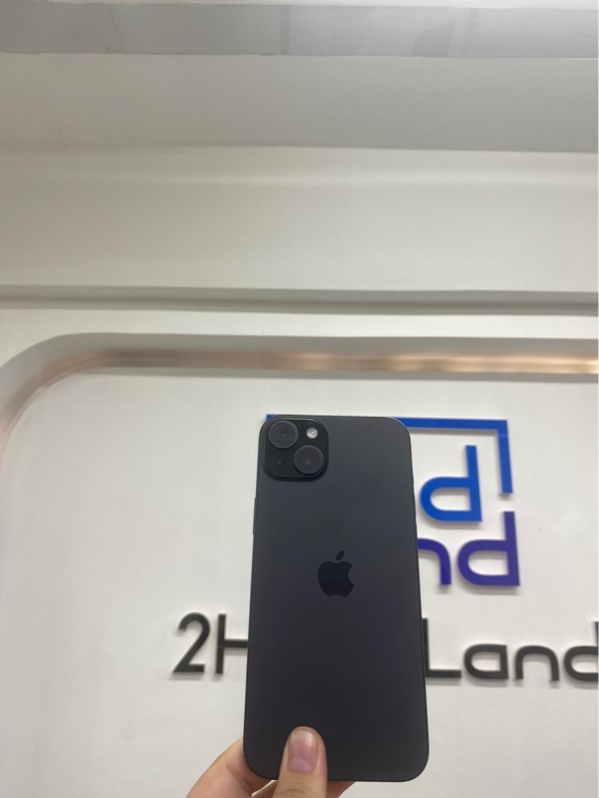 Điện thoại iPhone 15 Plus - KH/A - IOS 26.5 - 128GB - Màu đen - Pin 84% chu kỳ sạc 452 - Ngoại hình 97% - màn ép kính - Body