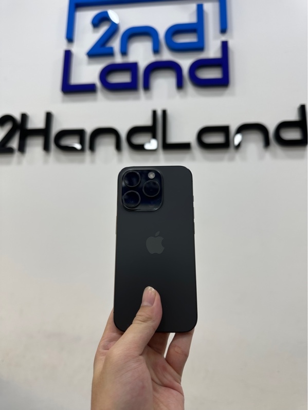 Điện thoại iPhone 15 Pro - KH/A - 256GB - IOS 26.2 - Pin 87% - Màu đen - Ngoại hình 98% - Body