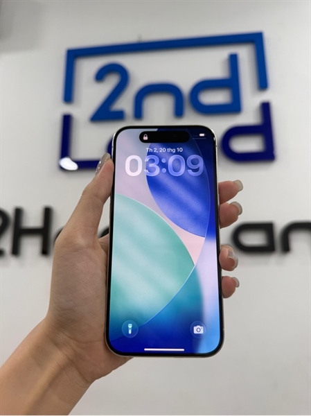 Điện thoại iPhone 15 Pro - KH/A - IOS 26.0 - 256GB - Màu trắng - Pin 100% - Ngoại hình 97% - Màn ép kính, xước viền - Body 2
