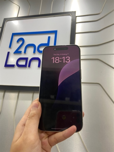 Điện thoại iPhone 15 Pro - LL/A - 128GB - Pin 100% - Màu trắng - Ngoại hình: 98% - Body 3