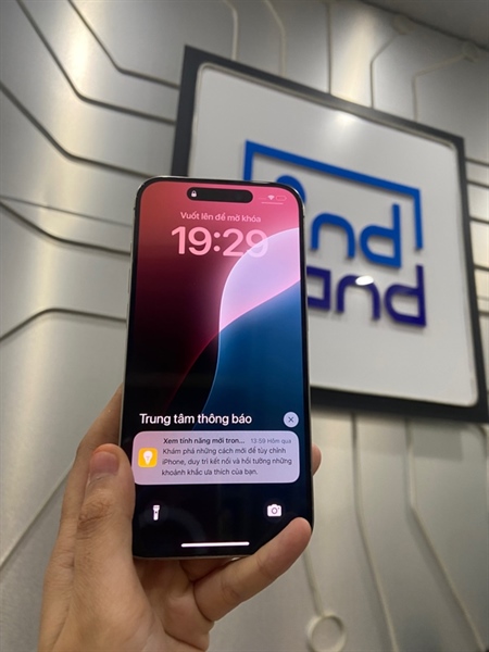 Điện thoại iPhone 15 Pro - ZA/A ( 2 sim vật lý )- IOS 18.4.1 - 512GB - Pin 88% - Màu Titan - Ngoại hình: 98% - Body 3