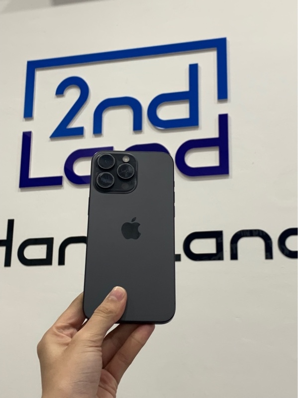 Điện thoại iPhone 15 Promax - 256GB - LL/A - Màu đen - Pin 84% chu kì sạc 648 lần - Ngoại hình: 97% - Body