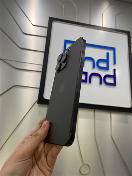 Điện thoại iPhone 15 Promax - KH/A - 256GB - IOS 18.6 - Pin 90% - Màu đen - Ngoại hình: 97.5% - Body 1