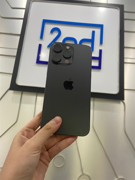 Điện thoại iPhone 15 Promax - LL/A - 256GB - Pin 90% - Chu kì sạc 401 lần - Màu đen - Ngoại hình: 97% - màn đánh kính - Body