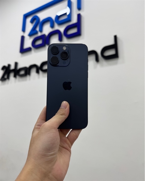 Điện thoại iPhone 15 Promax - VN/A - 256GB - IOS 26.1 - Pin 84% - Màu xanh - Ngoại hình 97% - Body