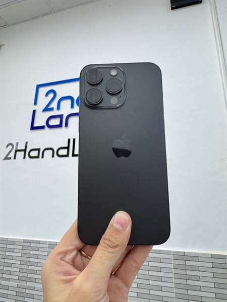 Điện thoại iPhone 15 Promax - VN/A - 256GB - Màu đen - Pin 88% - Ngoại hình 97,5% - Body