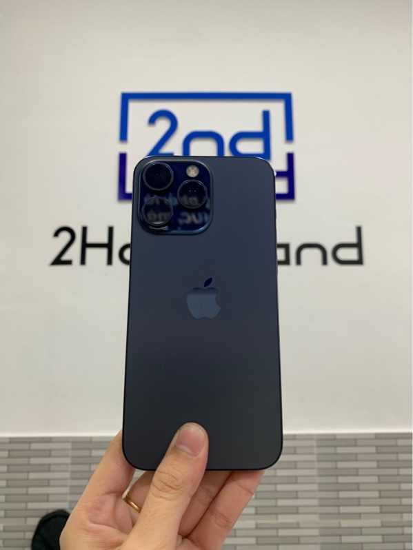 Điện thoại iPhone 15 Promax - VN/A - 256GB - Màu xanh - Pin 83% - Ngoại hình: 97% - Trầy sơn - Box