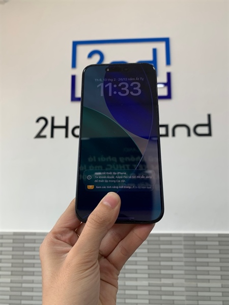 Điện thoại iPhone 15 Promax - VN/A - 256GB - Màu xanh - Pin 89% - Ngoại hình; 98% - Body 3