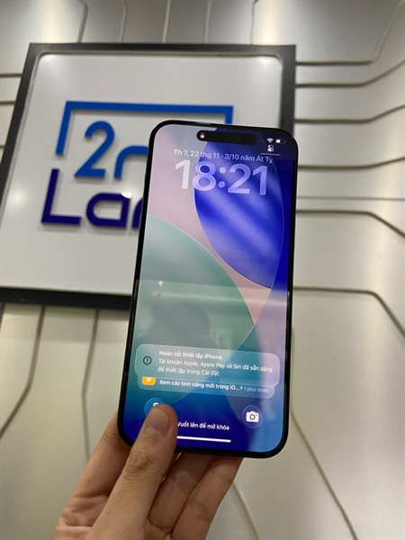 Điện thoại iPhone 15 Promax - VN/A - 256GB - Pin 87% - Sim vật lý - Màu xanh - Ngoại hình: 98% - FullBox 6