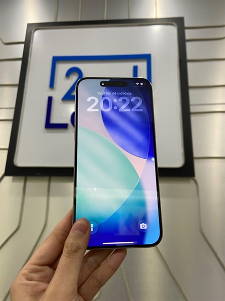 Điện thoại iPhone 15 Promax - VN/A - 256GB - Pin 91% - Chu kì sạc 653 lần - Màu titan - Ngoại hình: 98% - Body 3