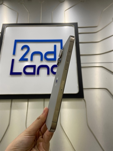 Điện thoại iPhone 15 Promax - VN/A - 256GB - Sim vật lý - Pin 86% - Màu xám - Ngoại hình: 98% - Kèm Box 3